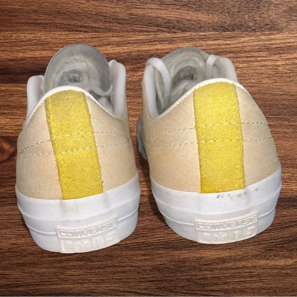 Converse One Star Ox Shoes Leather Bitter Lemon/White (153994C) Men’s 8.5 - Picture 6 of 11